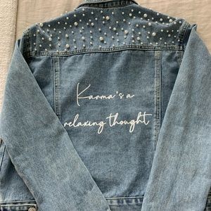 Taylor Swift Inspired Jean Jacket